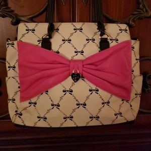 Large Betsey Johnson bag.